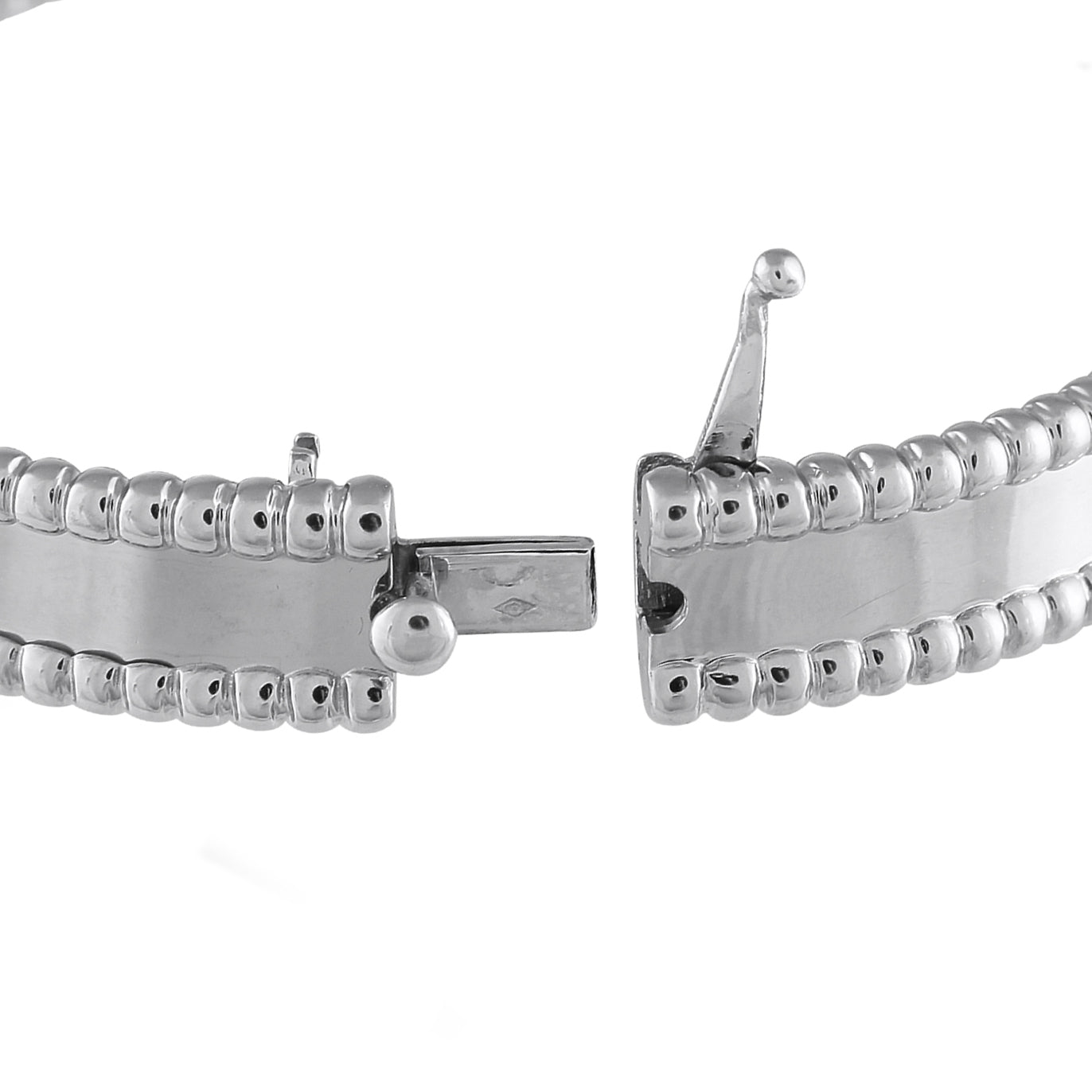 Van Cleef & Arpels Perlée 18K White Gold Bracelet