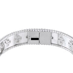 Van Cleef & Arpels Van Cleef & Arpels Perlée 18K White Gold 1.78ct Diamond Bracelet