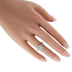 Van Cleef & Arpels Cosmos Platinum Diamond Ring