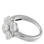 Van Cleef & Arpels Cosmos Platinum Diamond Ring