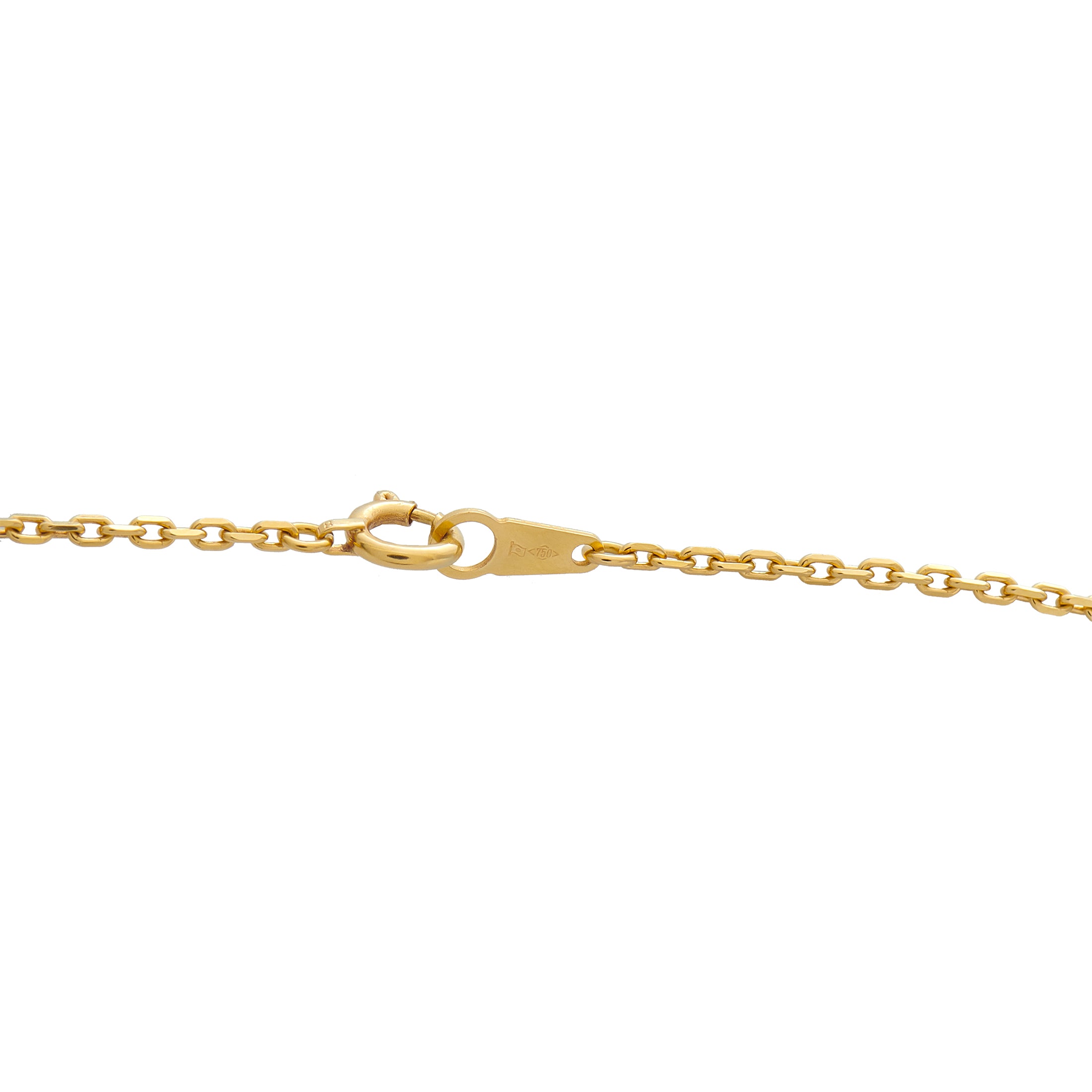 WALTHAM 18K Yellow Gold 0.75ct Diamond Pendant