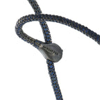 Yvel 18K White Gold Sapphire and Baroque Pearl Lariat Necklace