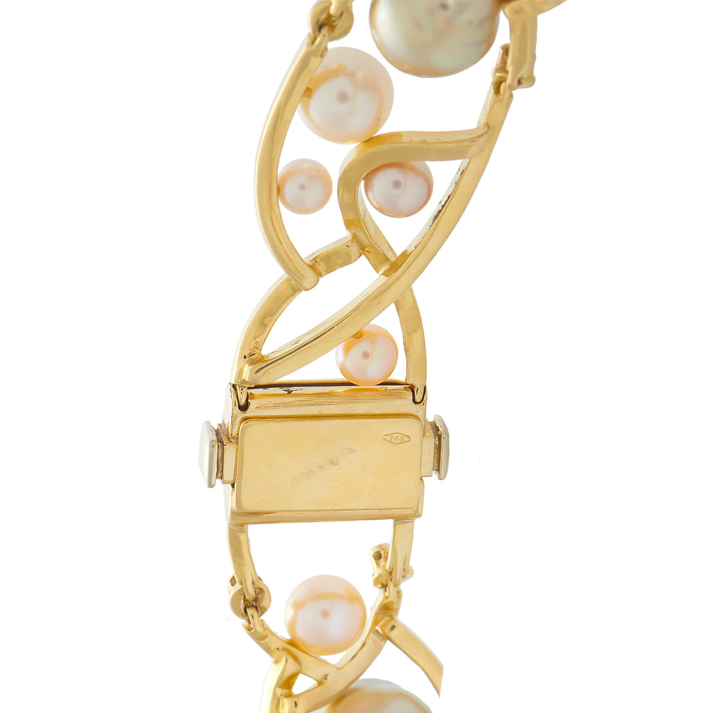 Yvel 18K Yellow Gold 7.20ct Diamond Necklace