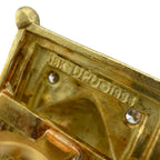 Doris Panos 18K Yellow Gold 0.24ct Diamond Cufflinks
