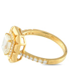 18K Yellow Gold 1.27ct Diamond Ring