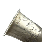 Imperial Russian 84 Zolotnik Silver Set of Antique Cups