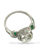Platinum Ring with 2.71ct Diamond