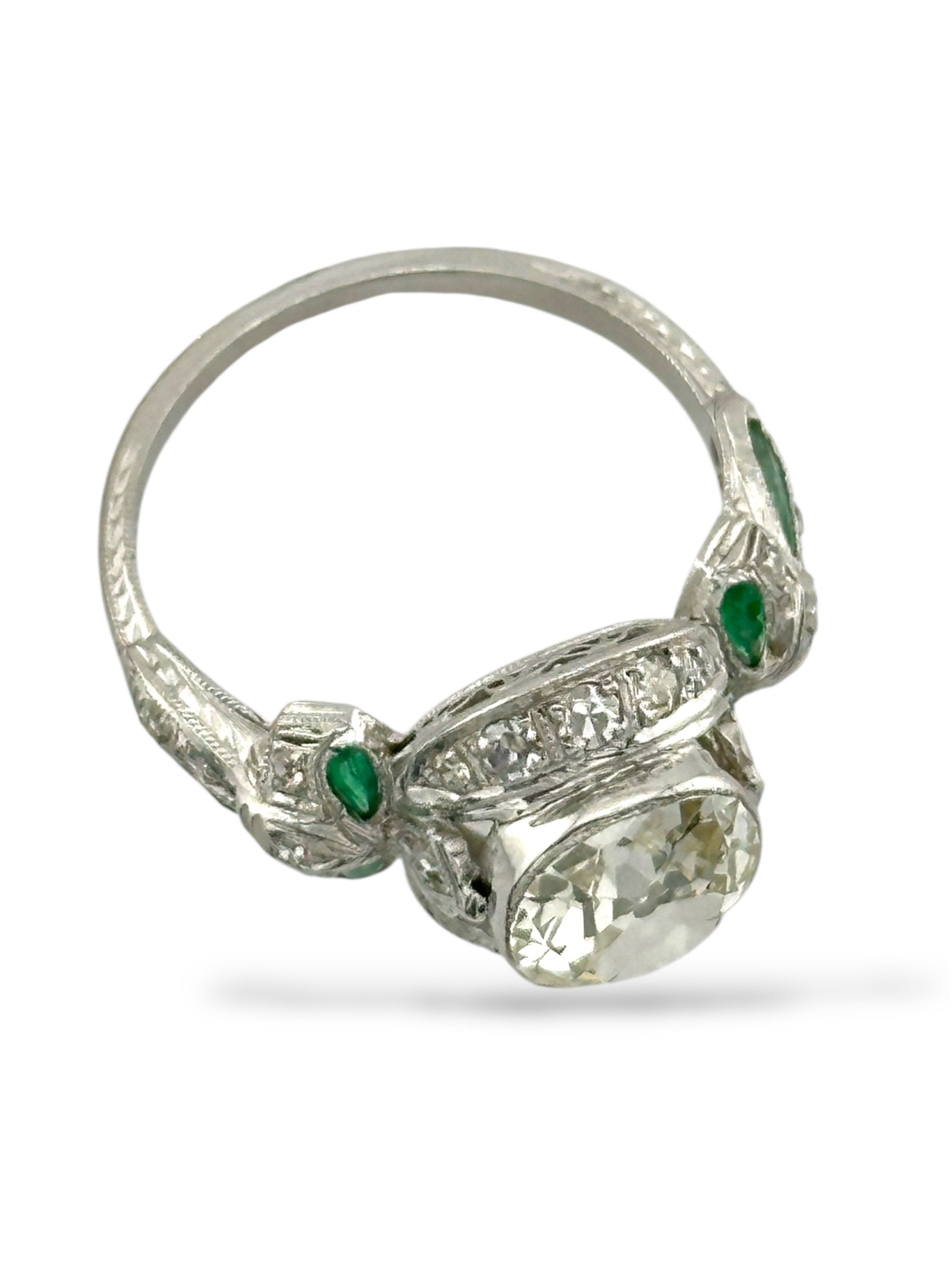 Platinum Ring with 2.71ct Diamond