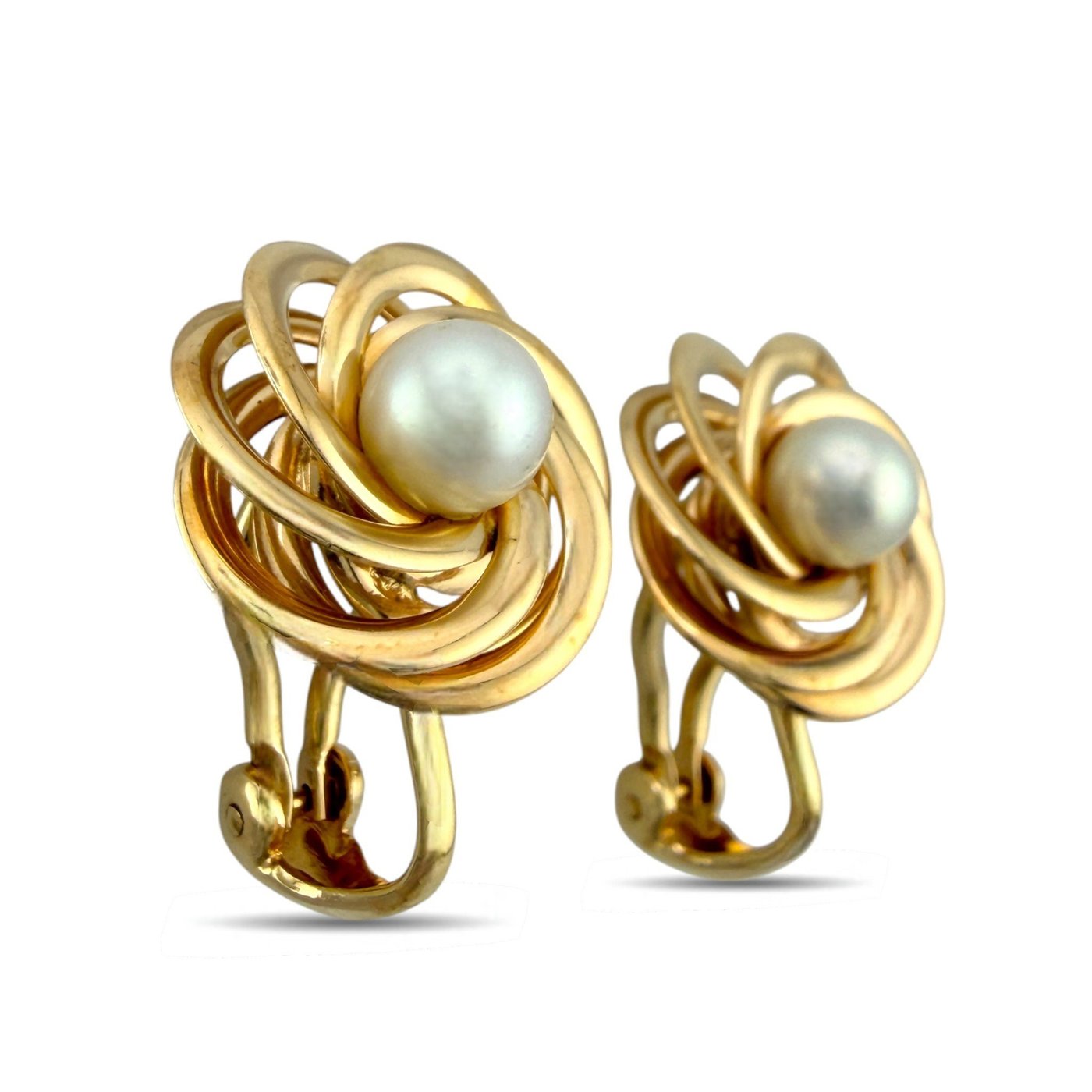 14K Yellow Gold Earrings