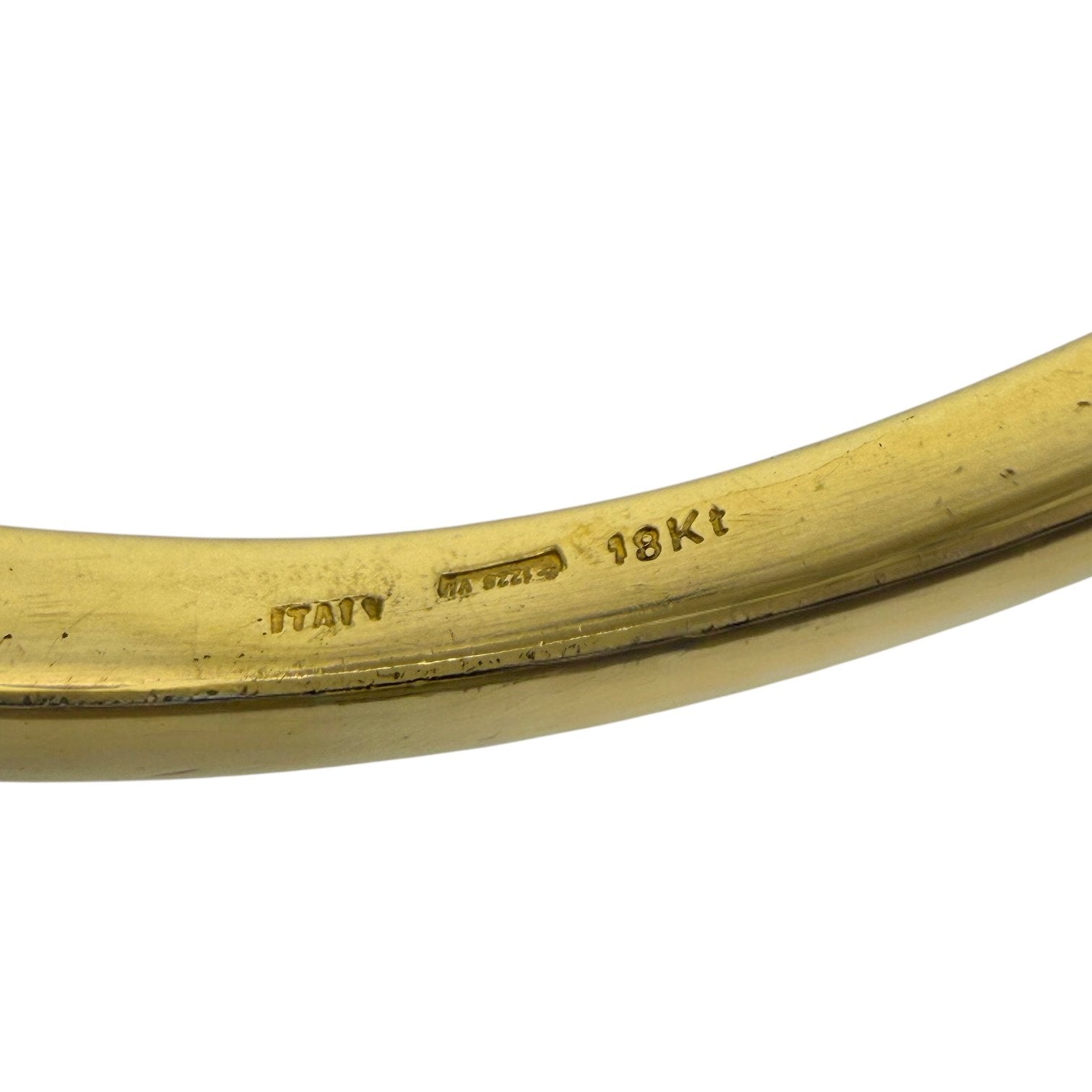 Roberto Coin - 18 kt. Yellow gold,  Roberto Coin 18K Yellow Gold 0.45ct Diamond and Ruby Hinged  0.45ct. tw. Diamond (Natural)