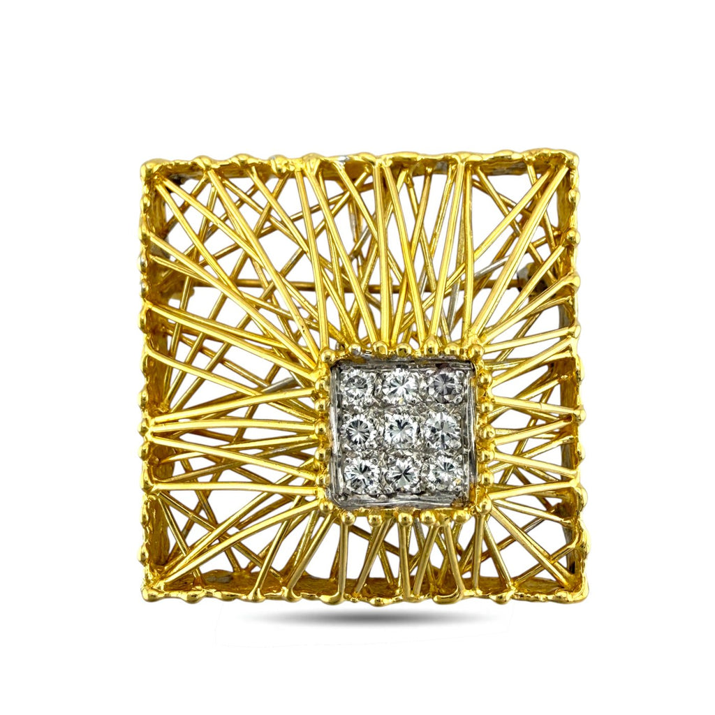 Anthony Kim 18K Yellow Gold 0.27ct Diamond Pendant