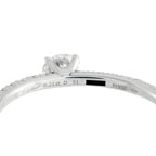 Cartier Etincelle Platinum 0.21ct Diamond Ring
