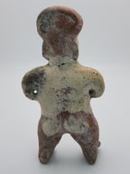 Colima Pottery Standing Large Figure Pre-Columbian, West Mexico, Colima, Circa 300 BCE to 300 CE - 20 cm