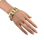 14K Yellow Gold Curb Link Bracelet