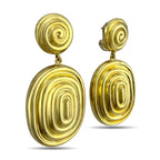 Martha O'Brien
 Geometric 18K Yellow Gold Earrings