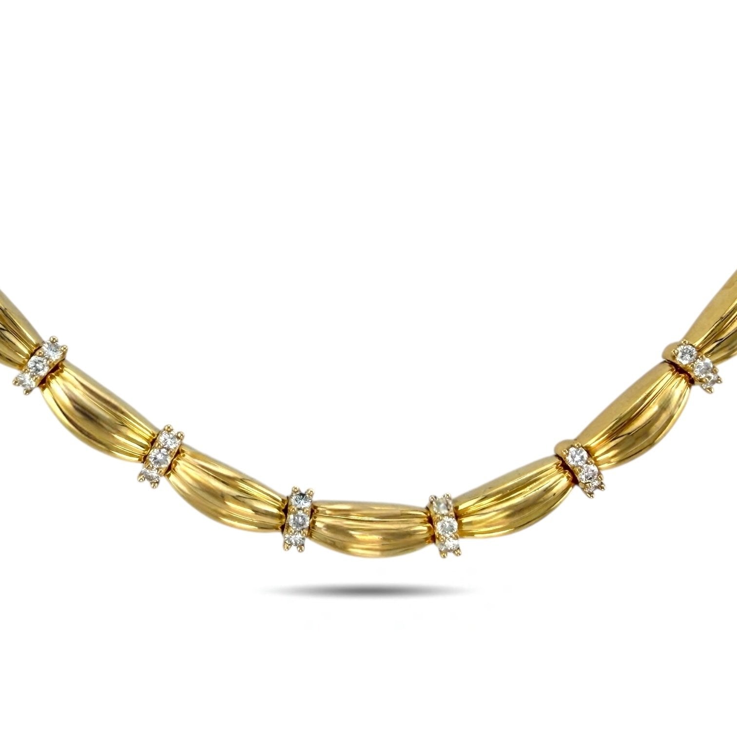 Tiffany & Co. - 18 kt. Yellow gold, Exclusive Tiffany & Co. 18K Yellow Gold 2.34ct Diamond  2.34ct. tw. Diamond (Natural)