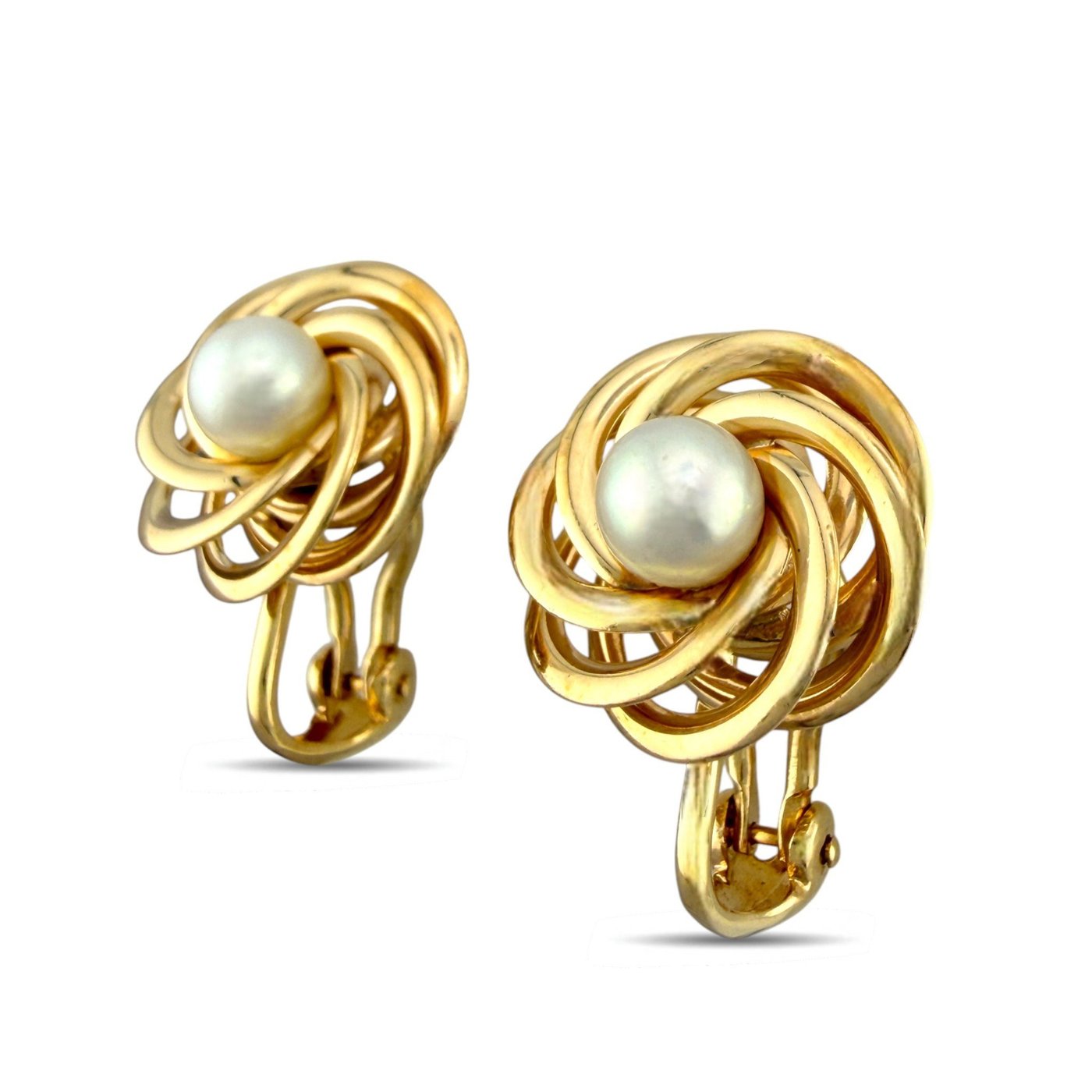 14K Yellow Gold Earrings