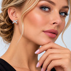 Tiffany & Co. Paloma Picasso Platinum Diamond Earrings