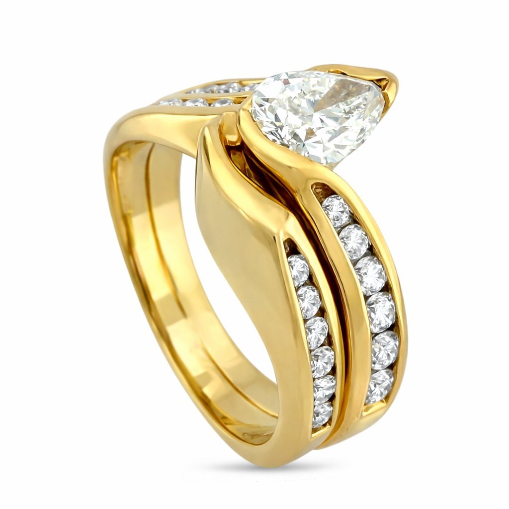 Michael’s 14K Yellow Gold 1.06ct Diamond Ring