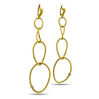 Judith Ripka 18K Yellow Gold 0.25ct Diamond Necklace and Earrings Set