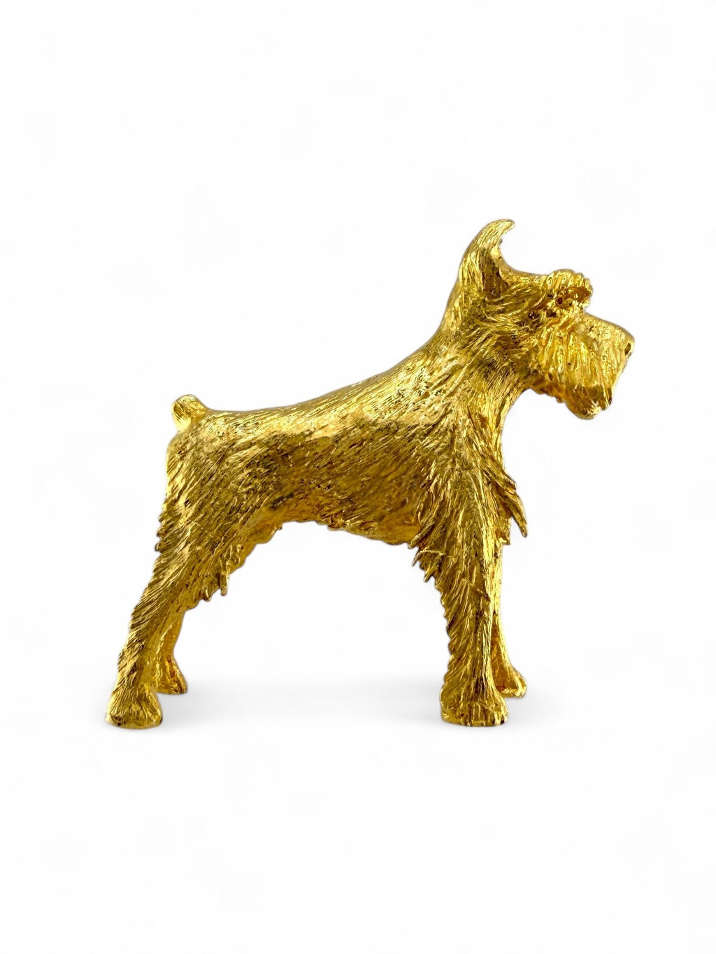 Tiffany & Co. 18K Gold Dog Brooch