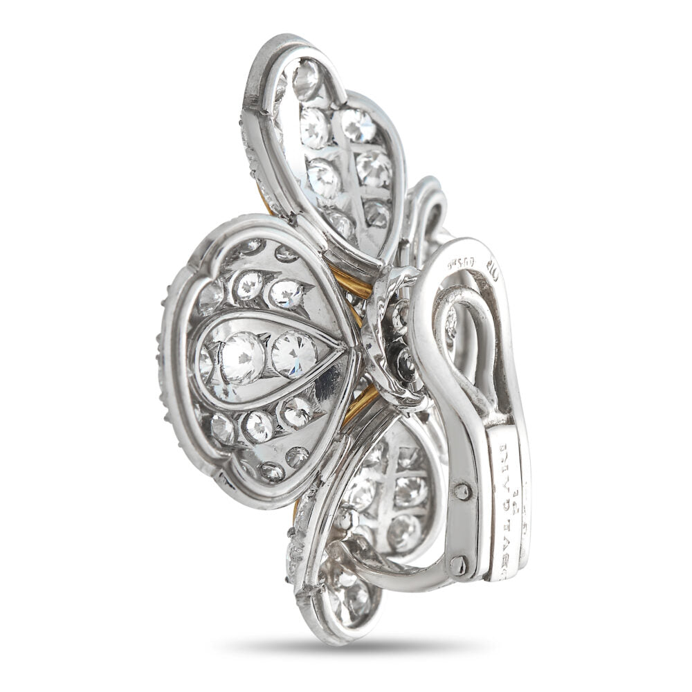 Bvlgari 7.0ct Diamond Clip-On Earrings