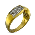 18K Yellow Gold 0.5ct Diamond Ring