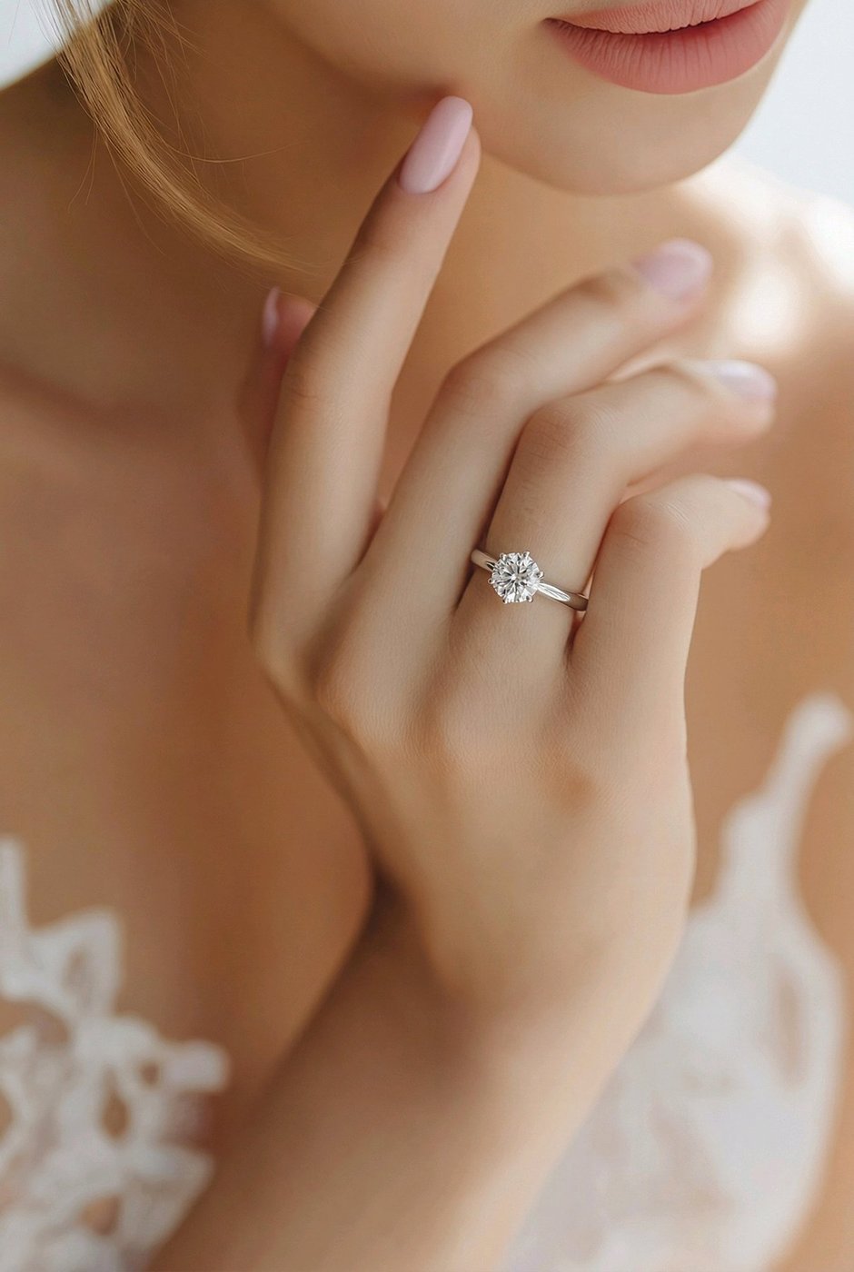 Tiffany & Co. Platinum 0.75ct Diamond Solitaire Ring