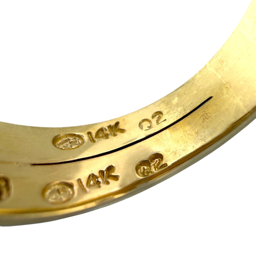 Michael’s 14K Yellow Gold 1.06ct Diamond Ring