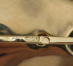 Imperial Russian 56K (14K) Yellow Gold, Enamel and 4.1ct Diamond Brooch Demantoid