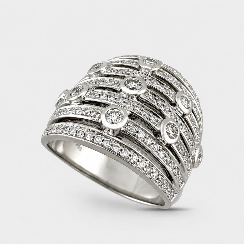 18K White Gold 1.50ct Diamond Ring