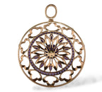 Bucherer 18K Gold and Amethyst Large Pendant