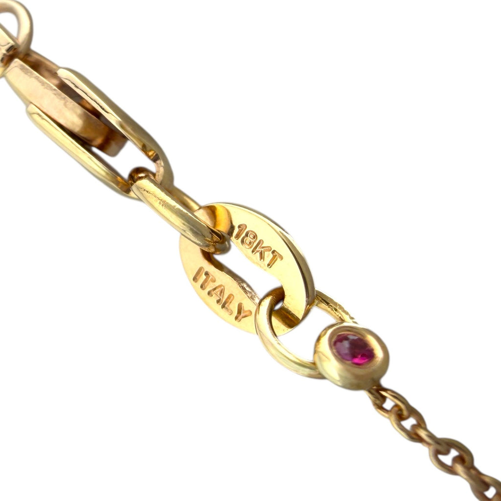 Roberto Coin 18K Rose Gold 0.63ct Diamond Necklace