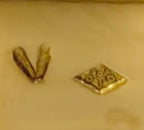 18K Yellow Gold Ring with Large Sapphire
