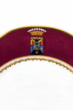 Antique Russian Porcelain Plate Armorial