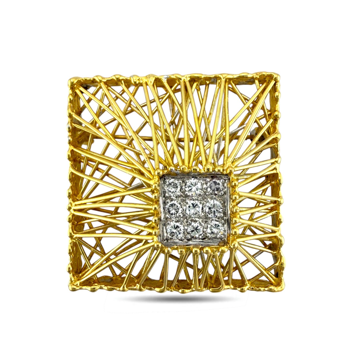 Anthony Kim 18K Yellow Gold 0.27ct Diamond Pendant