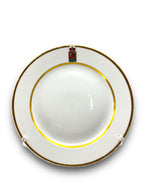 Imperial Russian Porcelain Armorial Plate From The Prince Repnin Family Circa 1870