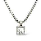 Chopard 18K White Gold 0.60ct Diamond Necklace