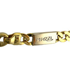 Marzi 18K Yellow and White Gold Crucifix Pendant Necklace