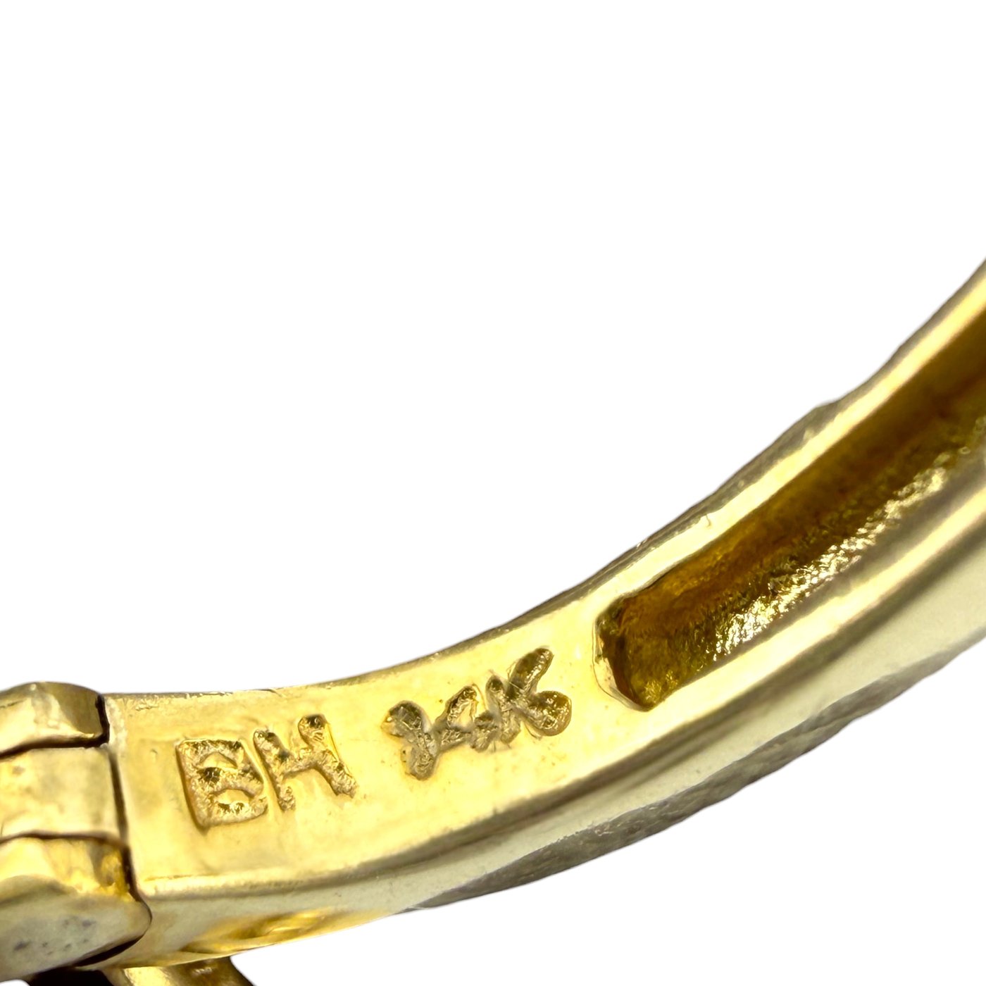 14K Yellow Gold 1.32ct Diamond Pin Earrings
