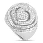 Chopard18K White Gold 1.17ct Diamond Ring