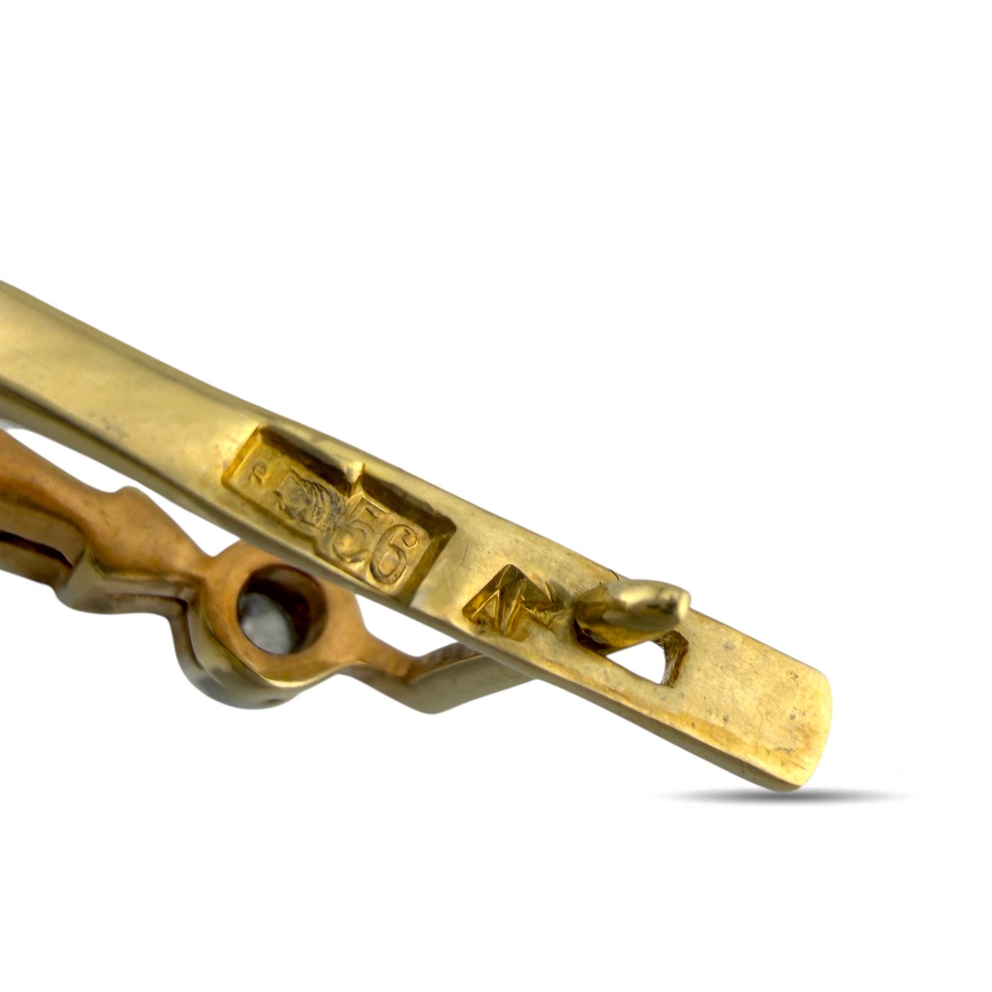 14K Yellow Gold Imperial Russian Amethyst and 2.00ct Diamond Drop Earrings Diamond (Natural)