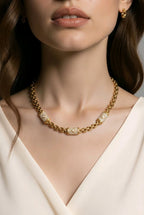 Cartier 4.40ct Diamond Maillon Panthere 18K Yellow Gold Link Necklace