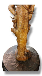 San Sebastian French Renaissance Carved Wood Sculpture, 16th/17th century