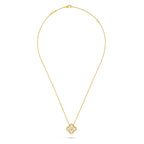 Van Cleef & Arpels - Necklace - 18K Rose gold, Vintage Alhambra pendant, 18K Rose Gold, round diamonds