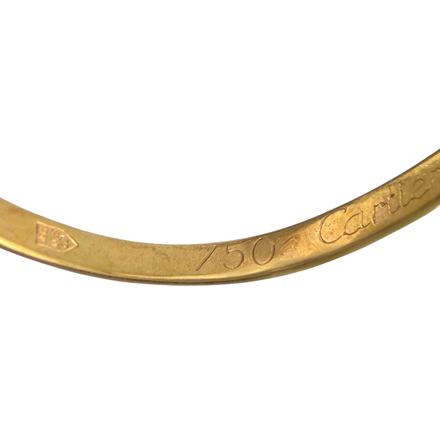 Cartier Trinity 18K Rose White and Yellow Gold Ring