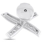 Tiffany & Co. Paloma Picasso Platinum Diamond Earrings