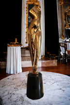 After A. Archipenko A Bronze Sculpture Nude 45.7 cm