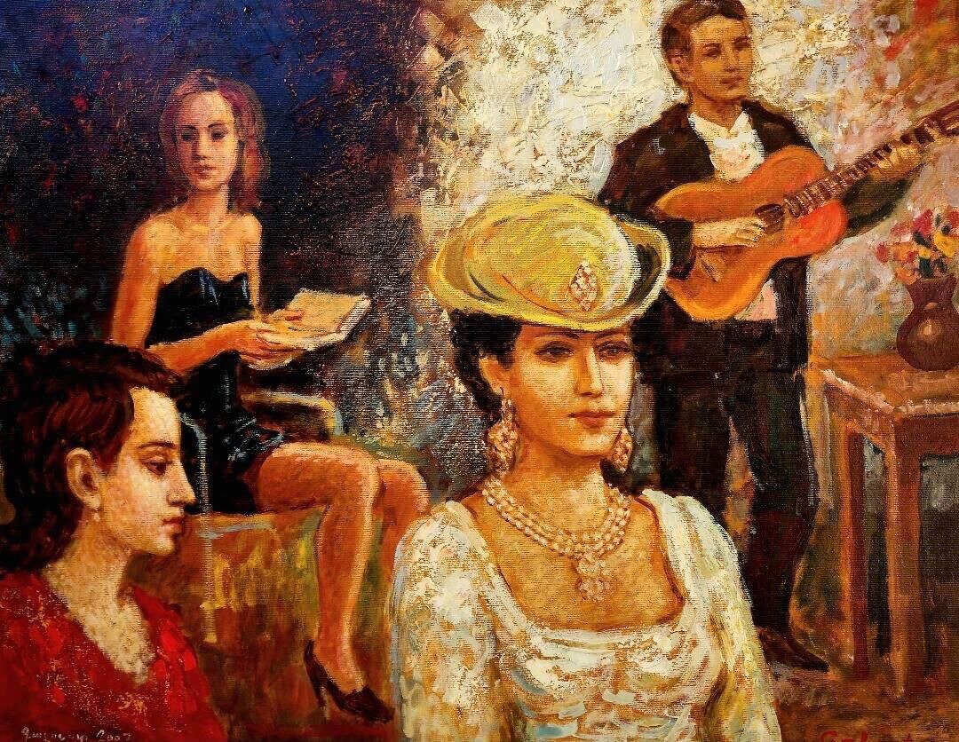 Galust Darbinyan Original Oil Painting