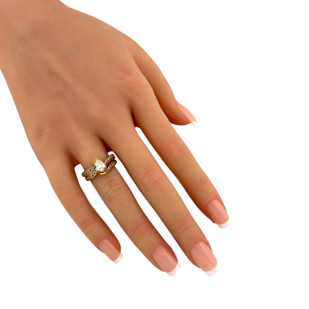 Michael’s 14K Yellow Gold 1.06ct Diamond Ring